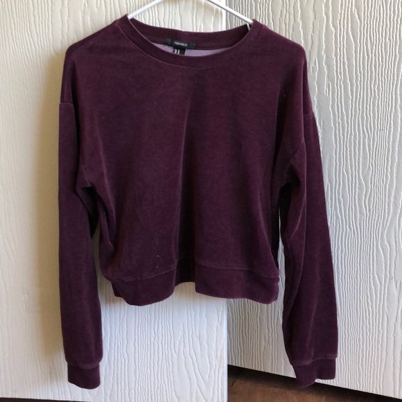 Forever 21 Tops - Velvet longsleeve